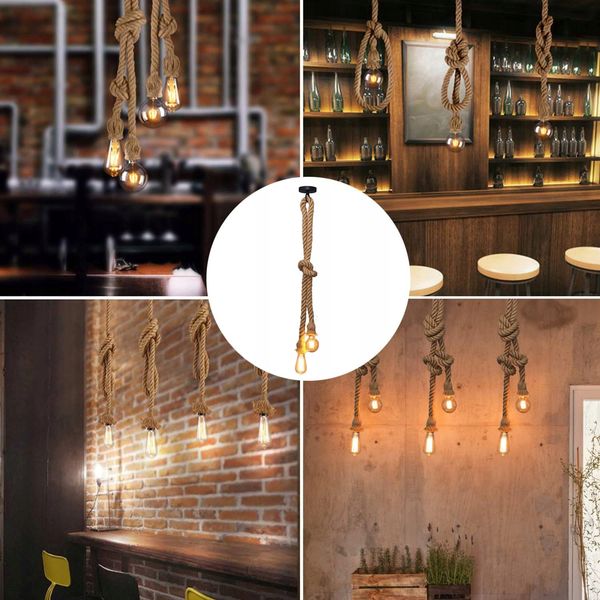 Lampa wisząca Interlook Modern Loft 2 -punkty światła E27 zdjęcie 7