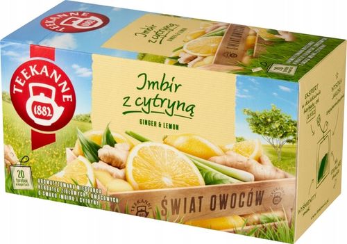 Teekanne Orange&Ginger, Ginger&Lemon, Ginger Mango, Ginger Elderflower 4szt na Arena.pl