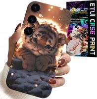 ETUI DO SAMSUNG GALAXY S25 PLUS - Z NADRUKIEM SŁODKI TYGRYSEK OBUDOWA CASE