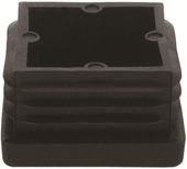 zaślepka plastikowa czarna 15*15mm - hs 399020