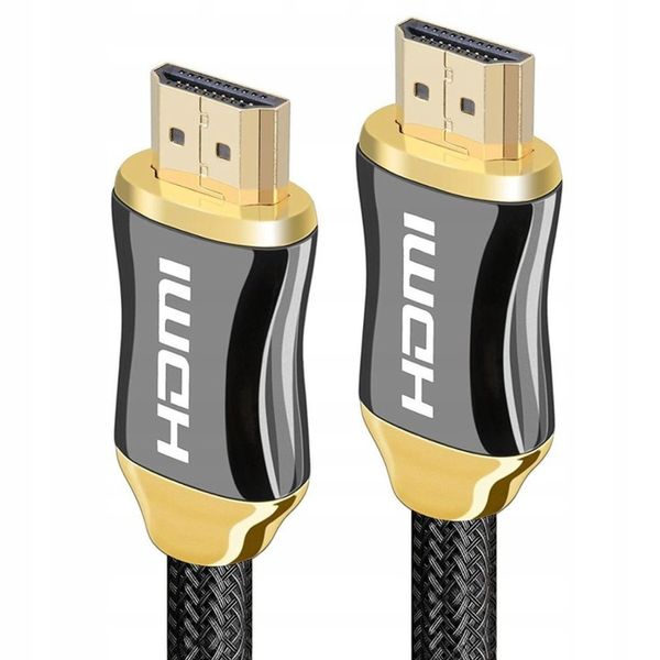 Kabel HDMI 2.0 PREMIUM 4K Full HD 3D przewód 3M zdjęcie 1