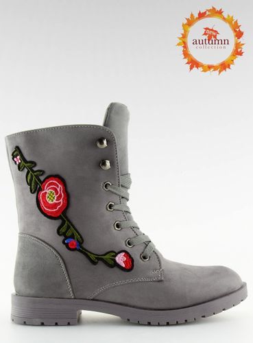 Workery z haftem szare AB-9 GREY - 41 na Arena.pl
