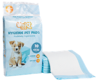 Podkłady higieniczne kolorowe opakowanie niebieskie 60x60cm 40g 10 szt.