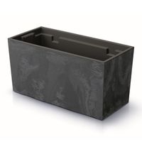 Skrzynka doniczka balkonowa wkład 39x19 cm antracytowy