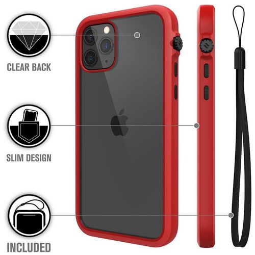 Pancerne etui do + smyczka iPhone 11 Pro (Red/Black) na Arena.pl