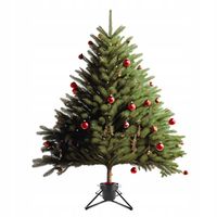 STOJAK NA ŻYWĄ CHOINKĘ DUŻY 57x57cm pod metalowy z pojemnikiem 3.3L loft