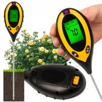 Kwasomierz tester miernik pH gleby ziemii temperatura wilgotność światło