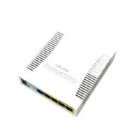 MIKROTIK MT RB260GSP MikroTik CSS106-1G-4P-1S SwOS 5xGig LAN, 1xSFP,Soho S…