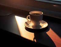 Plakat 65x50cm Kawa o Poranku