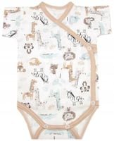 BODY KOPERTOWE Z KRÓTKIM RĘKAWEM 56 JUNGLE /59/