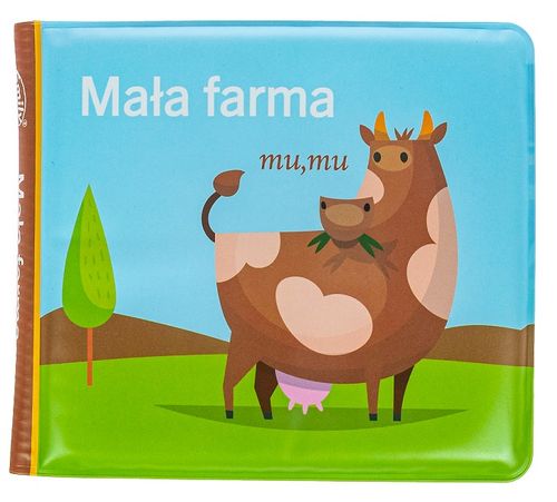 Miękka książeczka do kąpieli z piszczkiem Mała Farma na Arena.pl