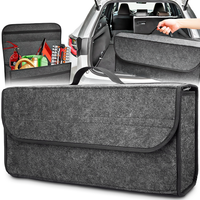 TORBA Organizer Do Bagażnika Kufer Do Auta Samochodu XXL Przegródka Uchwyt