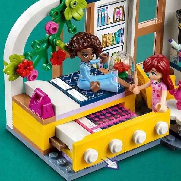 ZESTAW LEGO FRIENDS 41740 POKÓJ ALIYI + GRATIS LEGO 30417 OGRODOWY KWIAT zdjęcie 10