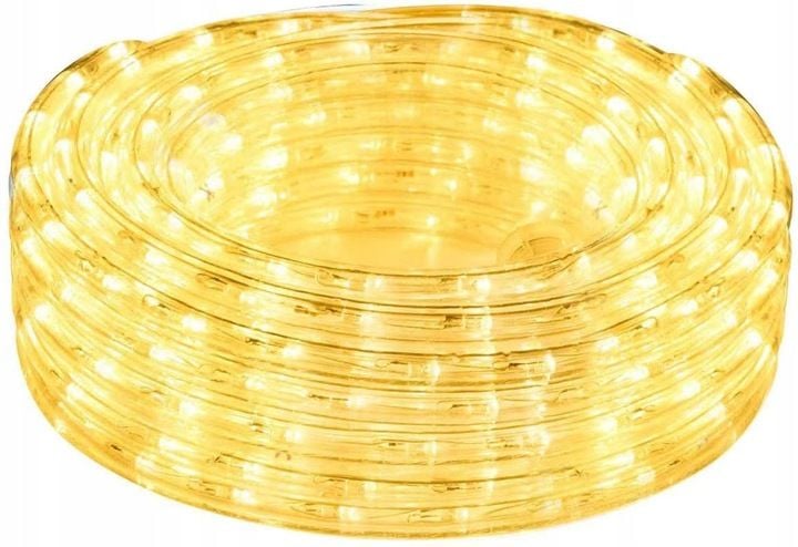 PIĘKNY JASNY WĄŻ ŚWIETLNY Z BROKATEM LED LAMPKI OZDOBNE CHOINKOWE 10M ZEW. zdjęcie 10