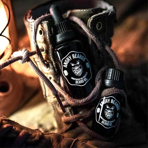 Olejek do brody Angry Beards Christopher The Traveller 30ml na Arena.pl