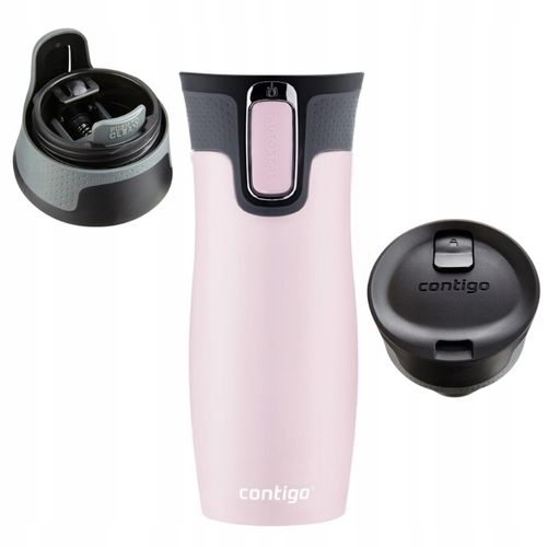 Kubek termiczny Contigo West Loop 2.0 470 ml różowy na Arena.pl