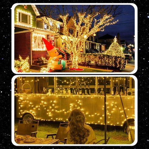 LAMPKI CHOINKOWE ŚWIATEŁKA 500LED ZEWNĘTRZNE WEWNĘTRZNE BIAŁE CIEPŁE 32M na Arena.pl