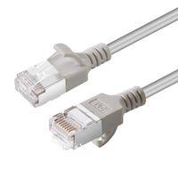 MicroConnect CAT6A U-FTP Slim, LSZH, 0.25m