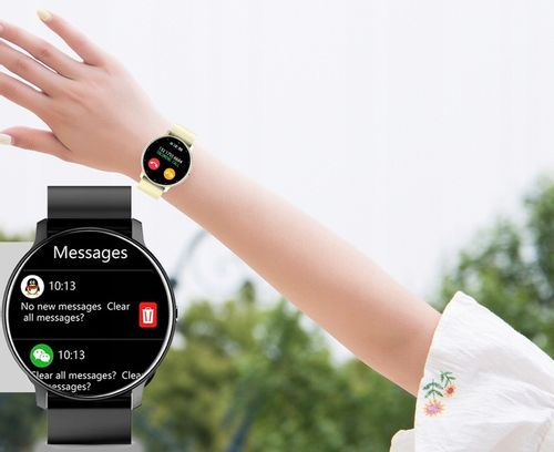 Zegarek SMARTWATCH SMS KROKI PULS POLSKIE MENU na Arena.pl