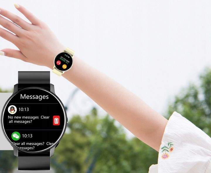 Zegarek SMARTWATCH SMS KROKI PULS POLSKIE MENU zdjęcie 12