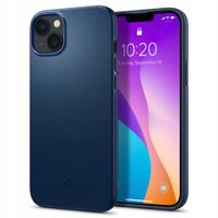 SPIGEN LEKKIE ETUI CASE OBUDOWA 1.55MM DO IPHONE 14 PLUS / 15 PLUS - NAVY