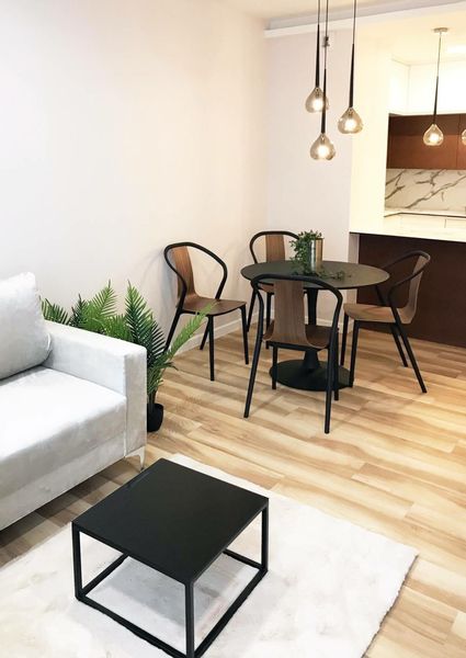 Krzesło Bella czarne/orzech zdjęcie 16