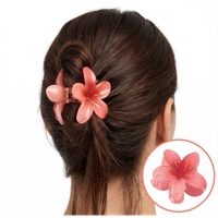 spinka do włosów klamra xl kwiat ombre 7x8cm sp269r