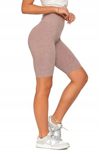Moraj Mocno Kryjące Legginsy Kolarki Wysoki Stan beżowe 850-018 L/XL na Arena.pl