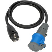 Kabel kemping CEE wtyczka uziemieniem 1,5m IP44 H07RN-F 3G2,5 Brennenstuhl