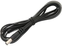 Wtyk DC 2,5/5,5/14 z przewodem 2x0.22 prosty