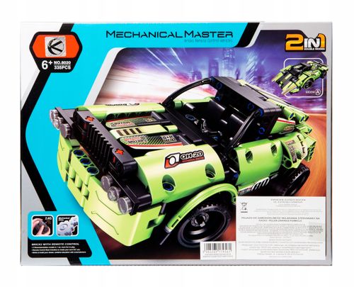 Klocki konstrukcyjne auto 2w1 sterowane na Arena.pl