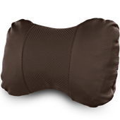 PODUSZKA NA ZAGŁÓWEK BRĄZOWA PERFOROWANA