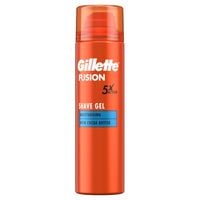 gillette fusion nawilżający żel do golenia 200 ml