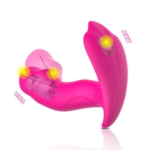 stymulator silicone panty vibrator and pulsator usb 10 function / heating na Arena.pl