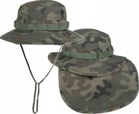 Kapelusz Helikon Boonie Hat z nakarczkiem RipStop PL Woodland wz.93 Moro L