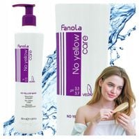 Maska do Włosów Blond NO YELLOW FANOLA Neutralizuje Żółte Odcienie 350ML