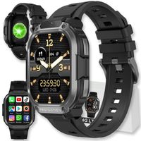 SMARTWATCH ZEGAREK ROZMOWY MENU POLSKIE DAMSKI MĘSKI CZARNY SPORT PL SMART DM63