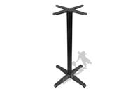 NOGA STOŁU P18 - WYSOKA Z KRZYŻAKIEM CZTERY ŁAPKI GŁADKIE PODSTAWA STÓŁ ŻELIWNA