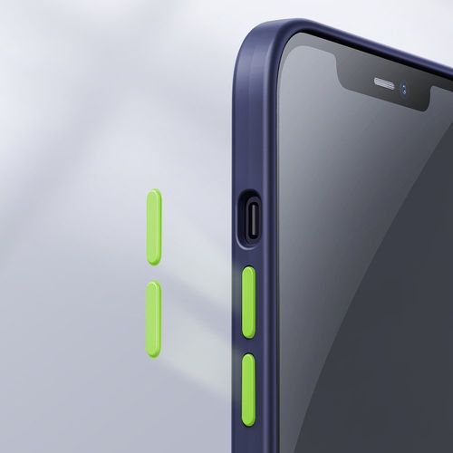ochronne etui do iphone 12 pro max color series niebieski na Arena.pl