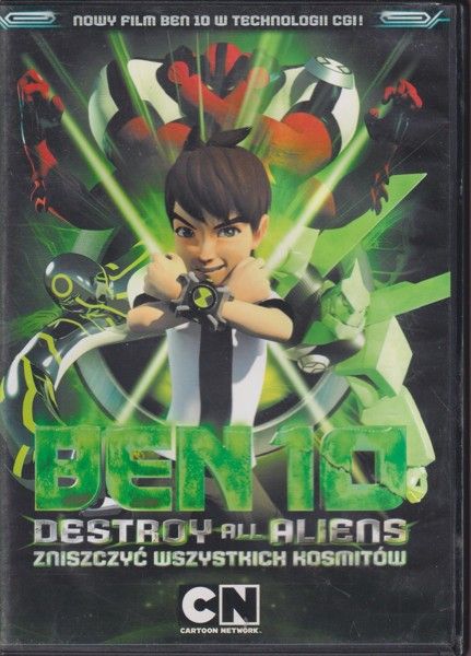 BEN 10 Zniszczyć wszystkich kosmitów DVD - Arena.pl