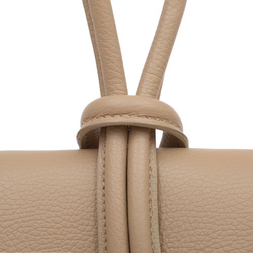 VERA PELLE torebka damska skórzana listonoszka z paskiem V682 złota na Arena.pl