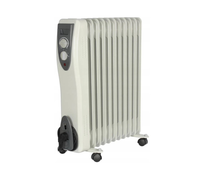 GRZEJNIK ELEKTRYCZNY OLEJOWY 2500W TERMOSTAT 11 ŻEBER OLEJAK DUŻA MOC