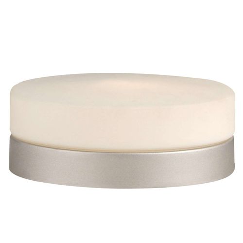 Sufitowa LAMPA okrągła OPAL 48401 Globo plafon OPRAWA nikiel biała na Arena.pl