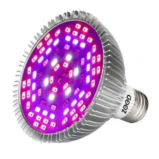 ŻARÓWKA LED GROW LIGHT DO UPRAWY ROŚLIN 50W E27 zdjęcie 1