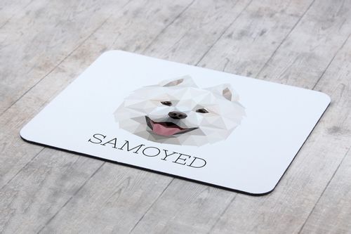 Samojed podkładka geometryczny Art-Dog na Arena.pl