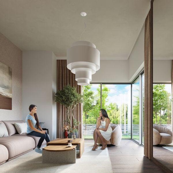 Żyrandol REFLEXION 50 biały zdjęcie 6