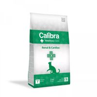 calibra veterinary diets cat renal/cardiac 2kg