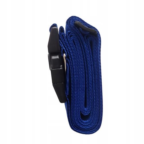 PAS DO WALIZKI ZABEZPIECZAJĄCY SPINAJĄCY BAGAŻ PODWÓJNY Z SZYFREM NIEBIESKI na Arena.pl