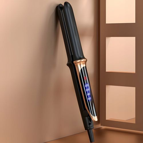 PROSTOWNICA DO WŁOSÓW CERAMICZNA EKRAN LCD 2W1 LOKÓWKA LEKKA CZARNA na Arena.pl