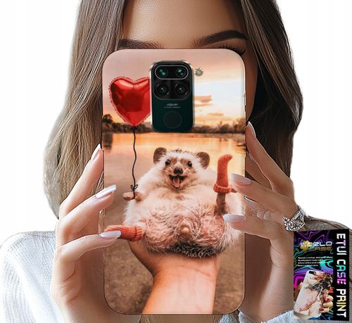 ETUI DO XIAOMI NOTE 9 - Z NADRUKIEM SŁODKI JEŻYK PIGMEJSKI, CASE na Arena.pl